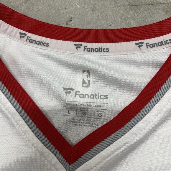 Portland Trail Blazers Damian Lillard #0 Jersey Size Youth Large White - Picture 5 of 6